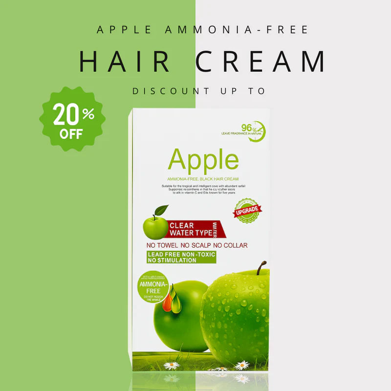Apple Hair Color Cream Premium Quality [FREE HOME 🚚DELIVERY]