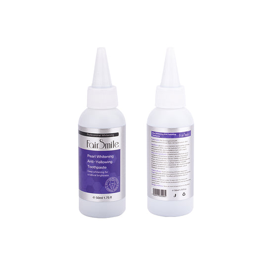 Fair Smile Organic Whitening Toothpaste Anti Yellow Refreshing Cleaning Teeth Oral Care Purple Teeth Paste