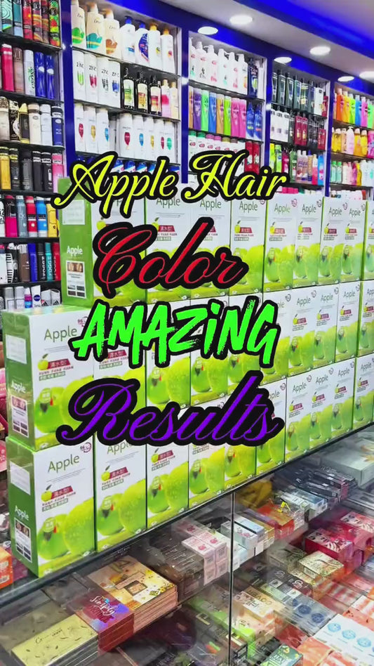 Apple Hair Color Cream Premium Quality [FREE HOME 🚚DELIVERY]